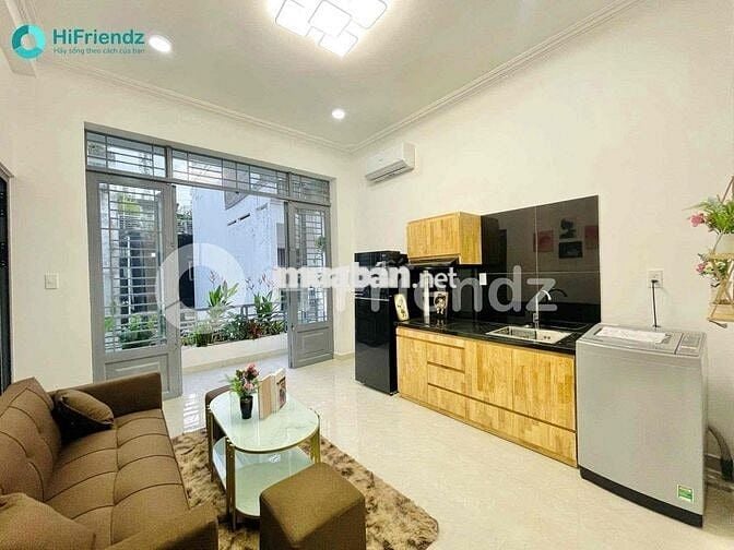 🔥 1PN bancol view thoáng - Full NT - Ngay vong xoay Phạm Văn Đồng