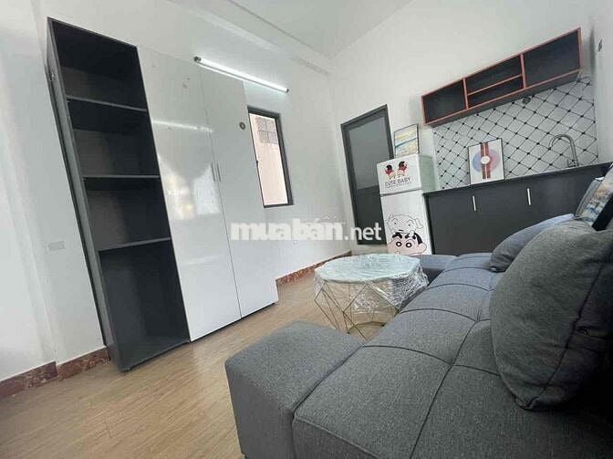 Căn hộ dịch vụ full nội thất cửa sổ trời ngay Trung tâm Bình Thạnh