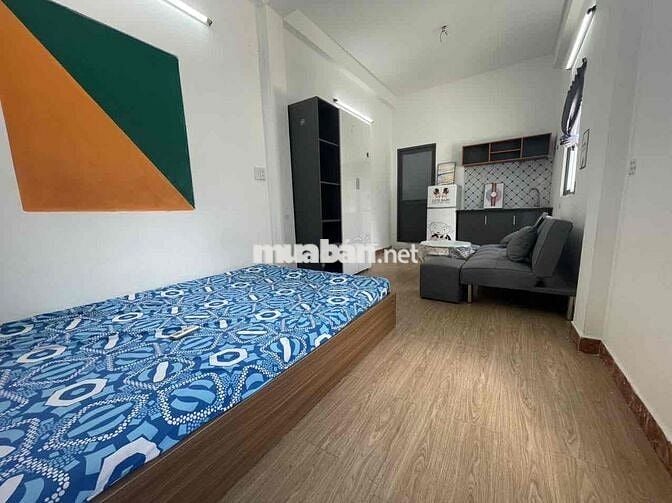 Căn hộ dịch vụ full nội thất cửa sổ trời ngay Trung tâm Bình Thạnh