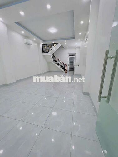 Nhà nguyên căn mới đẹp 3 lầu 5 x 20 hẻm thông xe tải thống nhất gò vấp