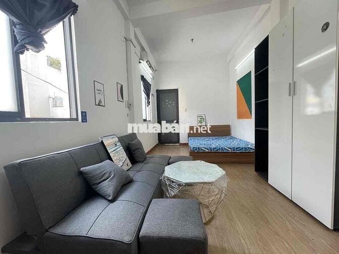 Căn hộ dịch vụ full nội thất cửa sổ trời ngay Trung tâm Bình Thạnh