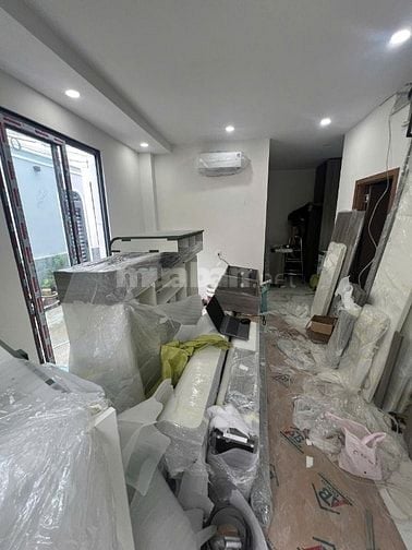 CỰC HIỂM NHÀ 4 MẶT vTIỀN NGANG GẦN 5M - FULL NỘI THẤT - BÙI ĐÌNH TÚY -