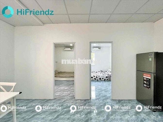 2 Phòng Ngủ - 50m2 - Ban Công - Khu K300 - Full Nội thất- Bảy Hiền