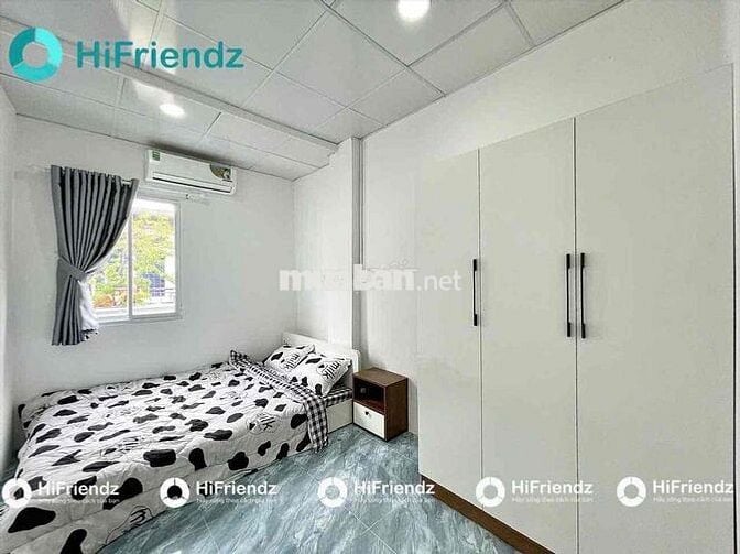 2 Phòng Ngủ - 50m2 - Ban Công - Khu K300 - Full Nội thất- Bảy Hiền