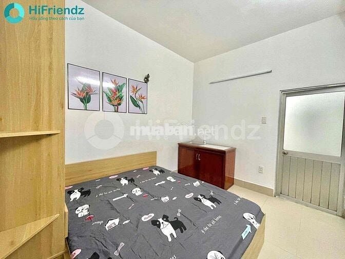 CHO THUÊ PHÒNG STUDIO SIÊU XINH FULL NỘI THẤT CỬA SỔ TRỜI THOÁNG MÁT