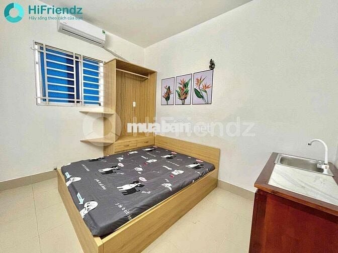 CHO THUÊ PHÒNG STUDIO SIÊU XINH FULL NỘI THẤT CỬA SỔ TRỜI THOÁNG MÁT