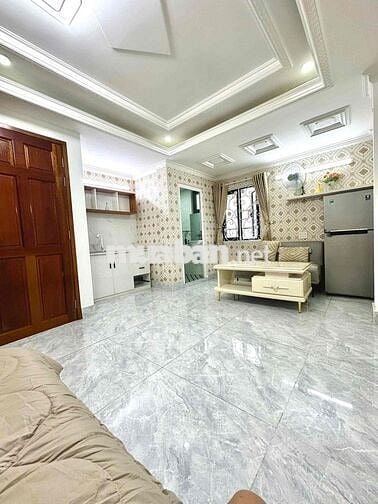 Phòng HXH có thang máy đường Phan Huy Ích, full nội thất như hình.