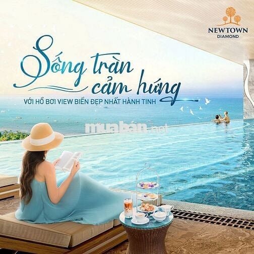 Chỉ 2.2 tỉ sở hữu ngay căn 3PN/96m2 View Sân Goft, Full nội thất