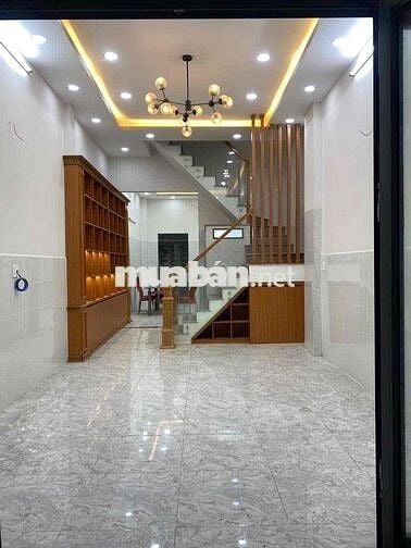 nhà trệt 2 lầu sân thượng, hẻm xe tải đường số 6 BHH B Bình Tân