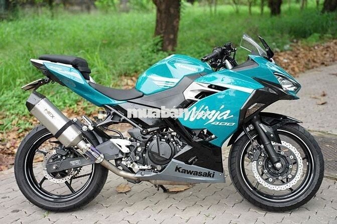 🗣️KAWASAKI ninja 400 abs 2021 màu xanh siêu hiếmm