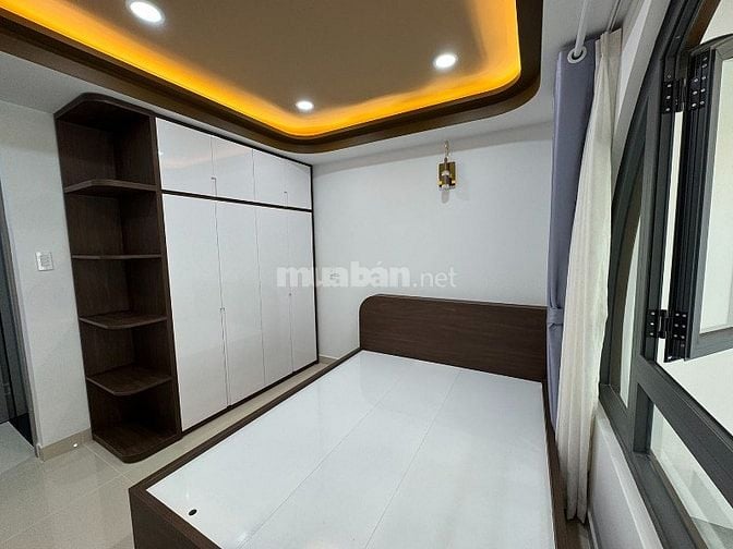 3 lầu,full nội thất cao cấp,xe tải đổ cách nhà 20m khu VIP Quang Trung