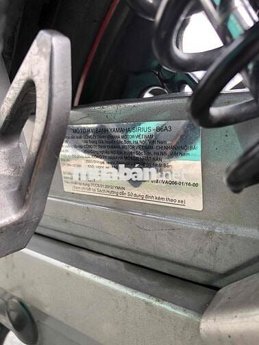 sirius 2017 1 chủ vỏ đầu còn giá còn bớt lộc lá