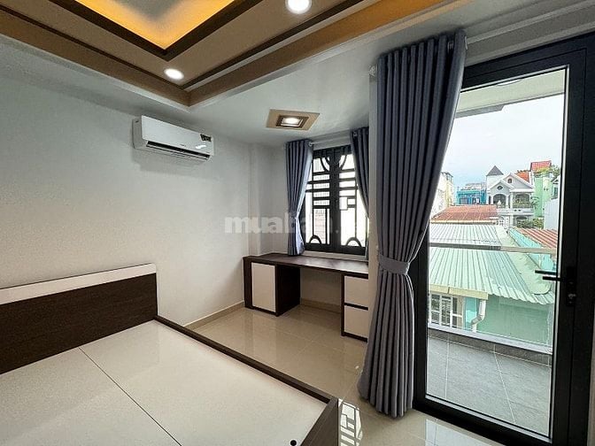 3 lầu,full nội thất cao cấp,xe tải đổ cách nhà 20m khu VIP Quang Trung