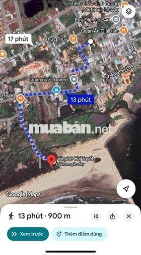 Chính chủ cần bán đất đi bộ ra biển 10 phút ở Lộc An 137.9m2