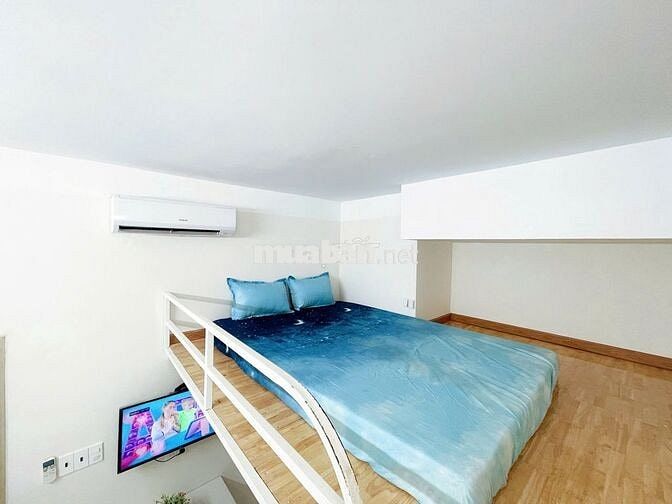 PHÒNG DUPLEX TONE TRẮNG HIỆN ĐẠI NGAY LÊ VĂN SỸ Q.3 AN NINH CAO