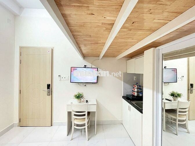 PHÒNG DUPLEX TONE TRẮNG HIỆN ĐẠI NGAY LÊ VĂN SỸ Q.3 AN NINH CAO