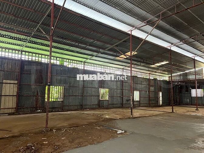 Kho xưởng 900m² có điện 3 pha, gần cầu Cái Răng, lộ Container