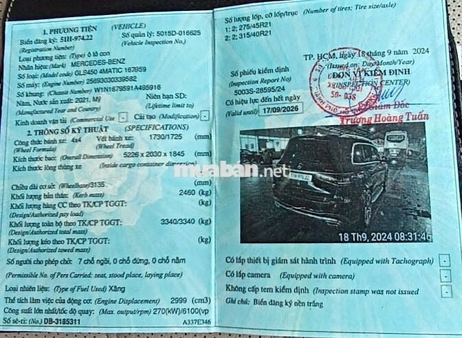 Mercedes-Benz GLS 450 4MATIC 2021 (xe chính chủ)