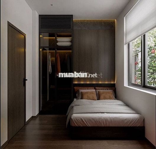 Bán nhà mới xây Full nội thất 3 phòng ngủ lớn Vân Cao mặt tiền 7m