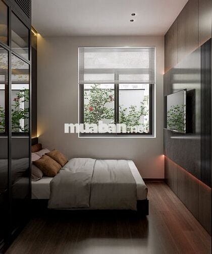 Bán nhà mới xây Full nội thất 3 phòng ngủ lớn Vân Cao mặt tiền 7m