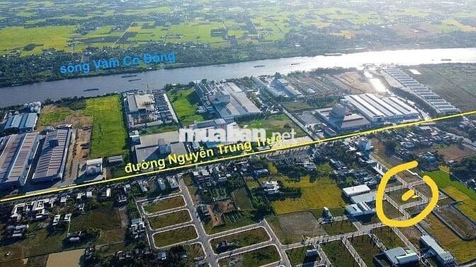 Bán đất nền lô C2-19 Lotus Riverside (đường số 1) dự án KDC Long Cang