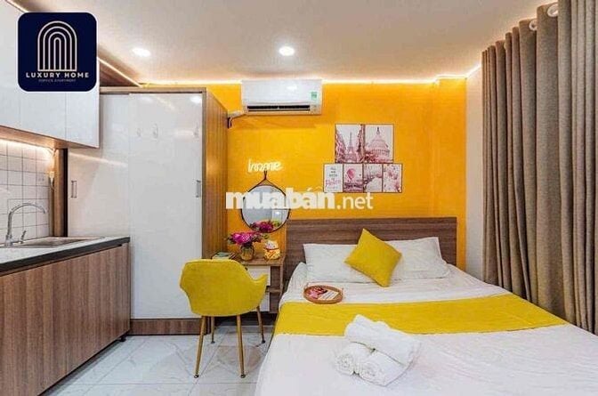 STUDIO BAN CÔNG NỘI THẤT CAO CẤP CẠNH LOTTE - Ở 2NG2XE - GẦN CHỢ