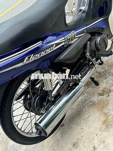 SYM Elegant 50cc Xanh trắng