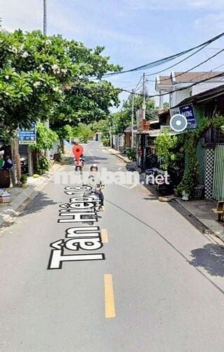 Đất thổ cư 1/Tân Hiệp 18-Hóc Môn.Dt 18x45~738m2 có 491m2 thổ cư~9ty