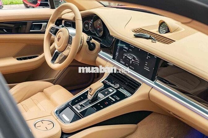 Porsche Panamera Model 2018 - Đỏ/Be - chất xe đẹp