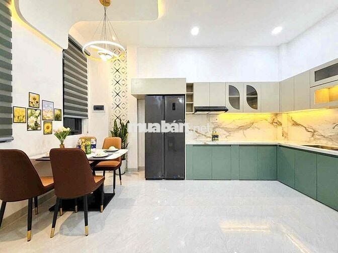 🤩 bán nhà mới bùi quang là 50m 3 tầng 4pn hẻm kinh doanh mà có 6 tỉ 7