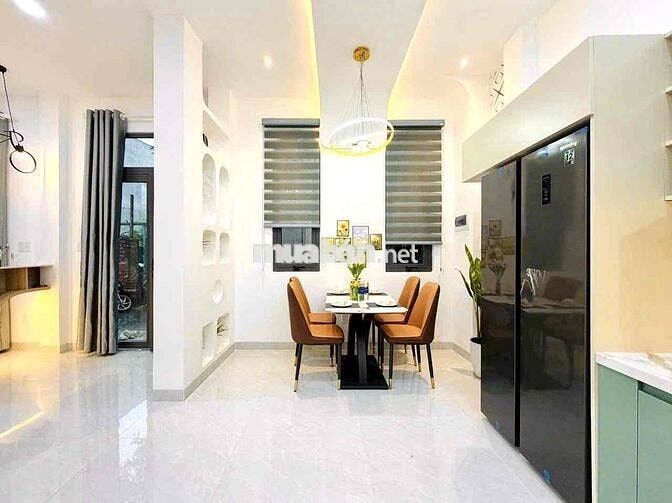 🤩 bán nhà mới bùi quang là 50m 3 tầng 4pn hẻm kinh doanh mà có 6 tỉ 7