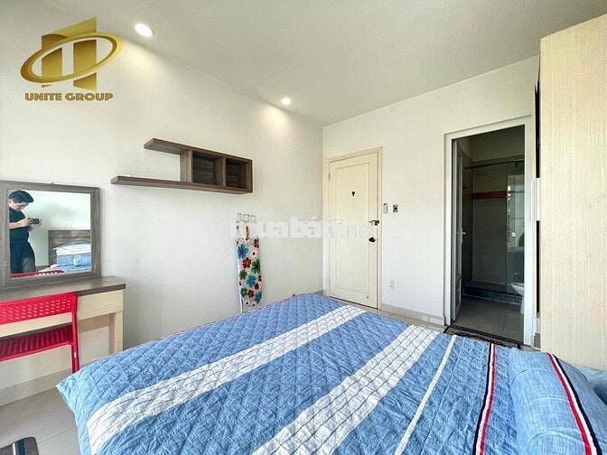 CHUYÊN CHO THUÊ 1 PHÒNG NGỦ QUẬN 4, FULL NỘI THẤT, BAN CÔNG/CỬA SỔ, Q1