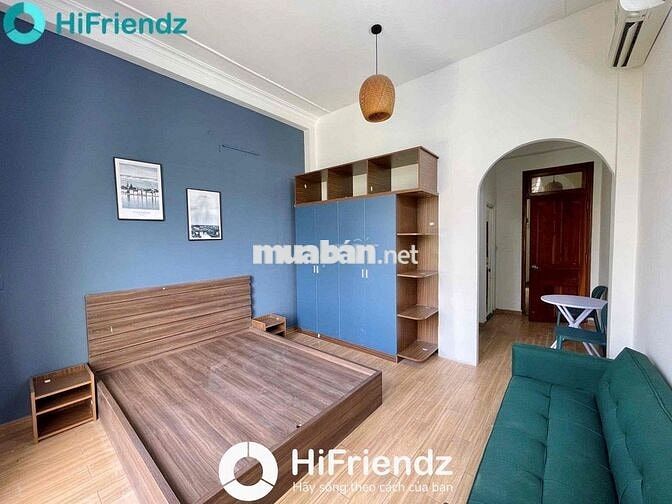 CHUYÊN CHO THUÊ 1 PHÒNG NGỦ QUẬN 4, FULL NỘI THẤT, BAN CÔNG/CỬA SỔ, Q1