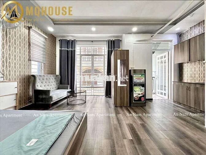 Căn Hộ Studio Cao Cấp Ban Công Full Nội Thất Ngay Khu Phan Xích Long