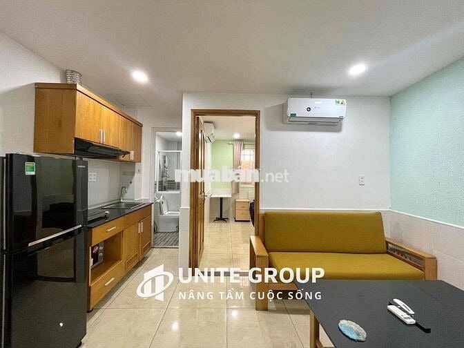 CHUYÊN CHO THUÊ 1 PHÒNG NGỦ QUẬN 4, FULL NỘI THẤT, BAN CÔNG/CỬA SỔ, Q1