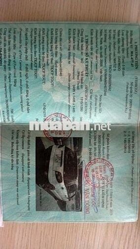 Daewoo Matiz Trắng Số sàn