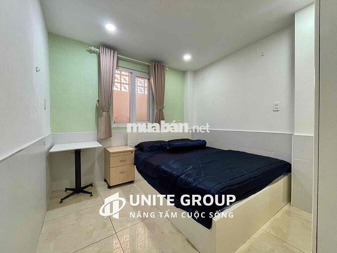 CHUYÊN CHO THUÊ 1 PHÒNG NGỦ QUẬN 4, FULL NỘI THẤT, BAN CÔNG/CỬA SỔ, Q1