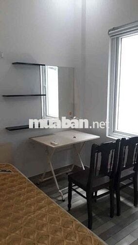 Cho thuê căn hộ studio đủ nội thất, máy giặt riêng