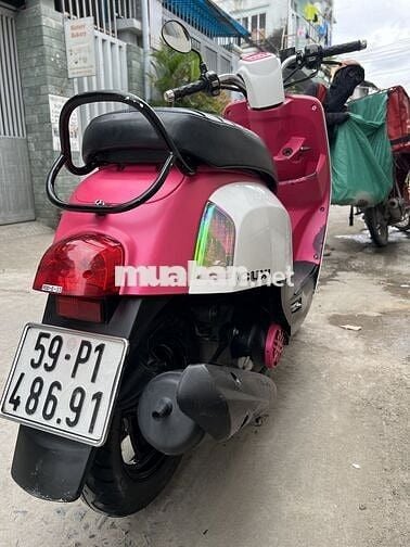 Yamaha Cuxi Trắng Hồng