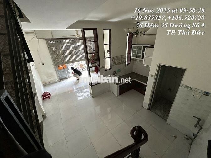 🌟 CHÍNH CHỦ CẦN BÁN/CHO THUÊ NHÀ SỔ CHUNG 2 TẦNG – THỦ ĐỨC 🌟