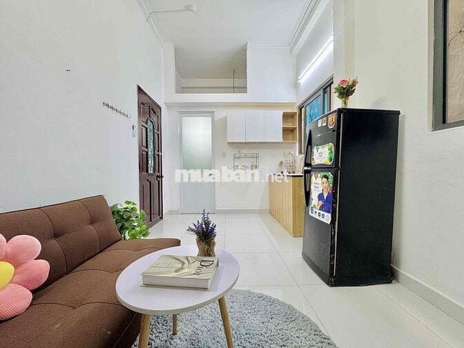 Phòng trọ dạng gác siêu đẹp ngay cầu Nguyễn Tri Phương