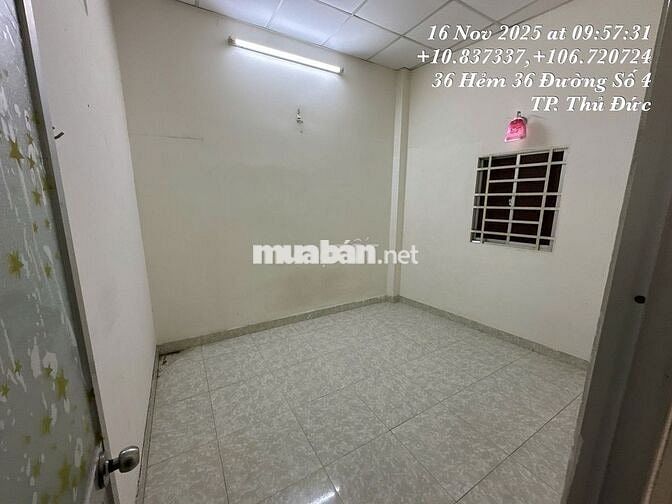 🌟 CHÍNH CHỦ CẦN BÁN/CHO THUÊ NHÀ SỔ CHUNG 2 TẦNG – THỦ ĐỨC 🌟