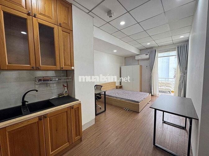 ✨siêu phẩm studio full nội thất ban công - sát Q1,Q5 - trống sẵn