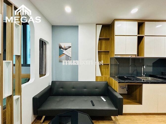 CHO THUÊ CĂN HỘ 1PN FULL NỘI THẤT BAN CÔNG NGAY TẠI KIM MÃ - BA ĐÌNH