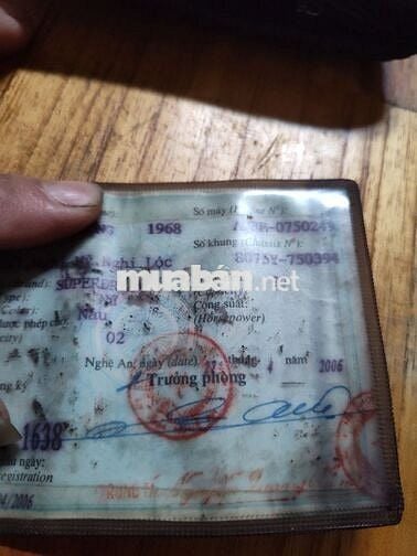 Honda Dream Việt 2006 Trắng Đen