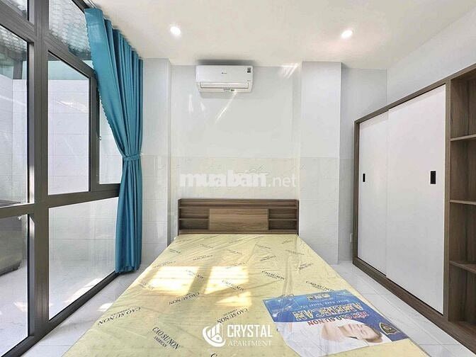 1PN tách bếp, full nội thất, máy giặt riêng, nhà mới ngay Vườn Lài