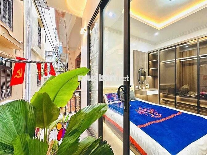 bán nhà Tây Mỗ, Ô tô lùi cửa, 40m 6 tầng thang máy, ngõ nông, rộng