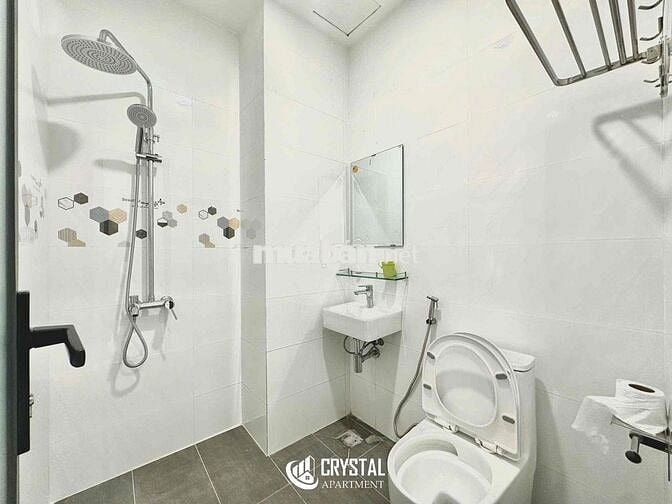 1PN tách bếp, full nội thất, máy giặt riêng, nhà mới ngay Vườn Lài