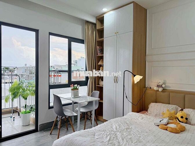 CHO THUÊ STUDIO NGAY CÔNG VIÊN LÀNG HOA – TIỆN ĐƯỜNG QUA LOTTE MART