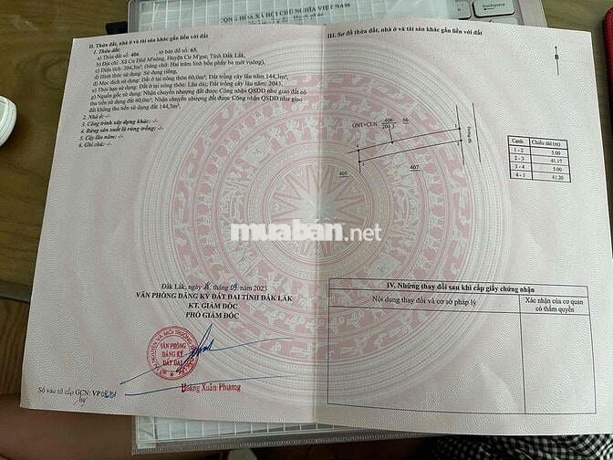 BÁN GẤP LÔ ĐẤT CƯMGAR – 5×41M – GIÁ CHỈ 219 TRIỆU!  🌳 ĐẸP – RẺ – THỔ C